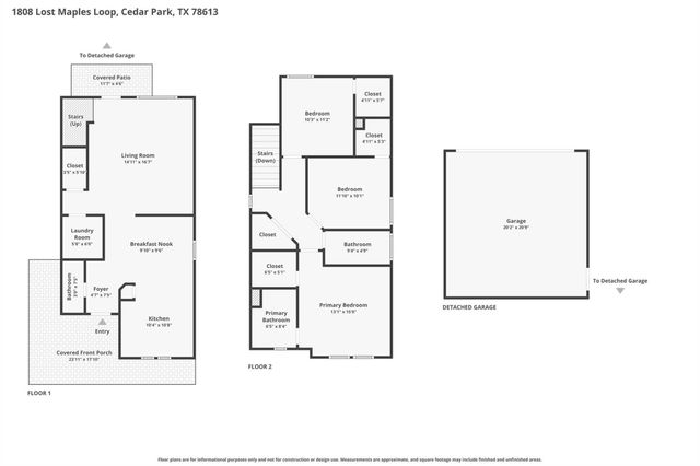 1808 Lost Maples LOOP, Cedar Park, TX 78613
