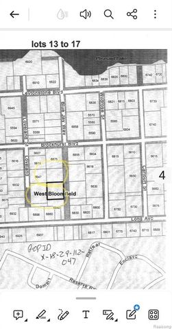 00000 Blue Jay Way Lane, West Bloomfield, MI 48322