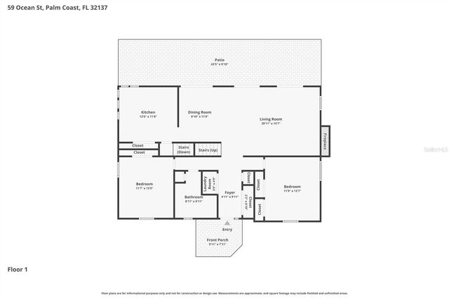 59 OCEAN STREET, Palm Coast, FL 32137