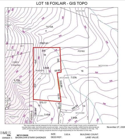 Lot 18 Foxlair Road, Chapel Hill, NC 27516