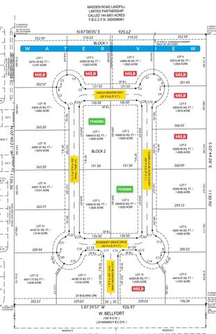Lot 15 Ivy Bell Trail, Richmond, TX 77407