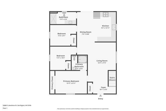 32808 S Lakeshore DRIVE, Burlington, WI 53105