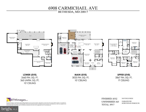6908 CARMICHAEL AVE, Bethesda, MD 20817