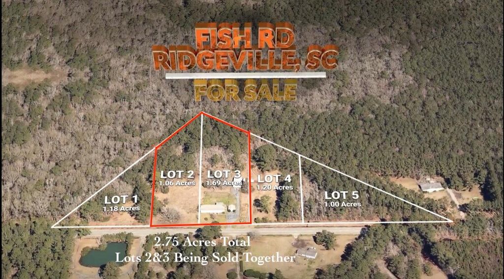 1694 Fish Road, Ridgeville, SC 29472