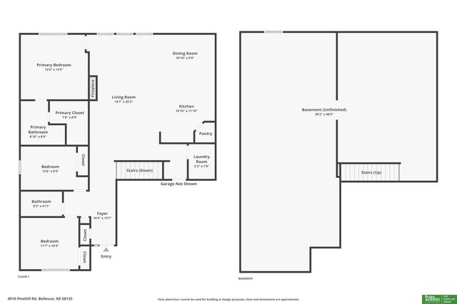 4910 Pinehill Road, Bellevue, NE 68133