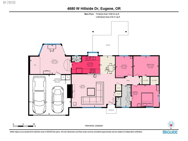 4680 W HILLSIDE Dr, Eugene, OR 97405