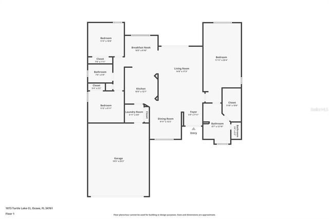 1073 TURTLE LAKE COURT, Ocoee, FL 34761