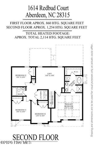 1614 Redbud Court, Aberdeen, NC 28315
