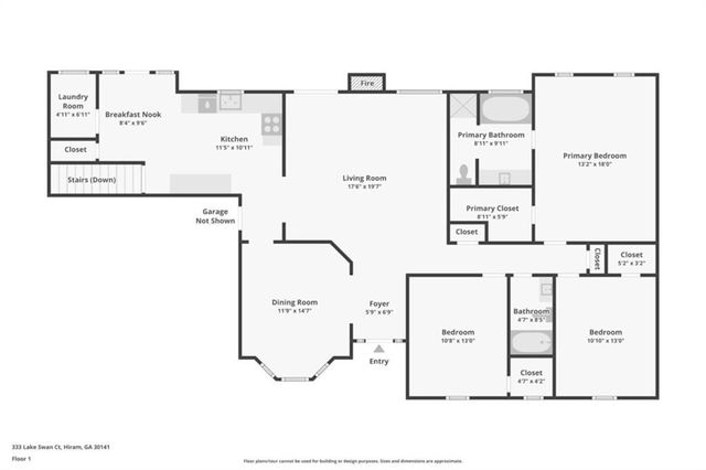 333 Lake Swan Court, Hiram, GA 30141