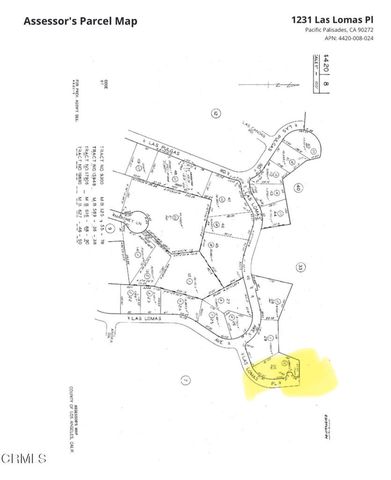 1231 Las Lomas Place, Pacific Palisades, CA 90272