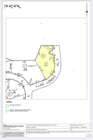 1231 Las Lomas Place, Pacific Palisades, CA 90272