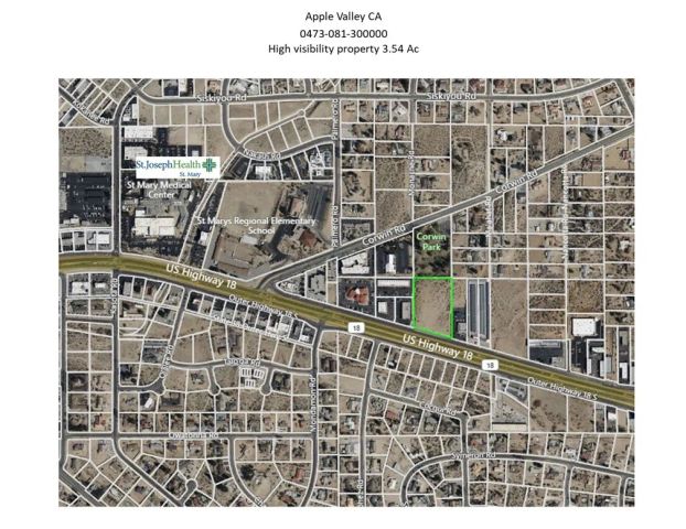 18600 Outer Hwy 18, Apple Valley, CA 92307