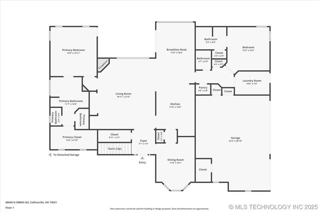 40040 N 3988 Road, Collinsville, OK 74021