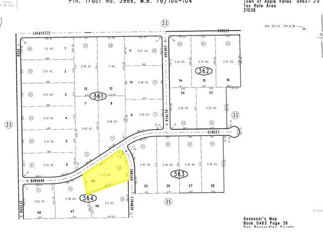 0 Burbank Street, Apple Valley, CA 92307