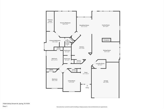 17534 Colony Stream Drive, Spring, TX 77379