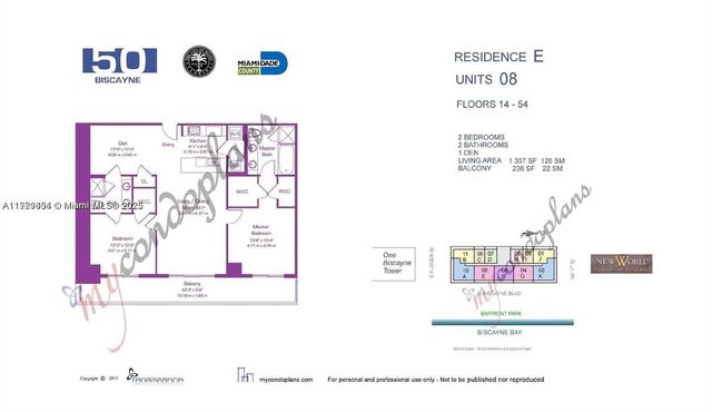 50 Biscayne Blvd 2808, Miami, FL 33132