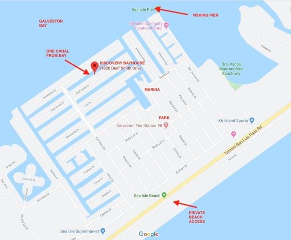 21820 Deaf P Smith Drive, Galveston, TX 77554