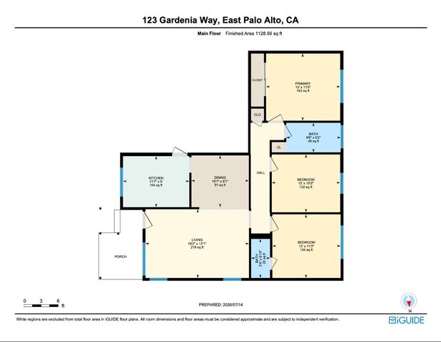 123 Gardenia Way, East Palo Alto, CA 94303