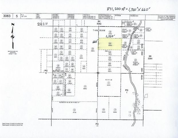0 200, Llano, CA 93544