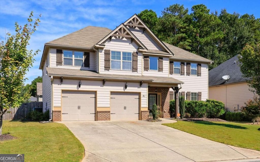 91 Ashbury Circle, Dallas, GA 30157 — exterior