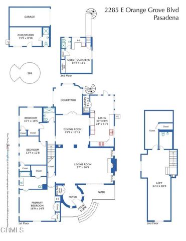 2285 E Orange Grove Boulevard, Pasadena, CA 91104