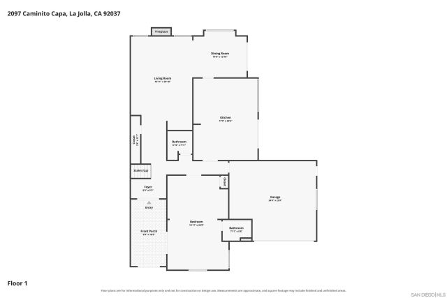 2097 Caminito Capa, La Jolla, CA 92037