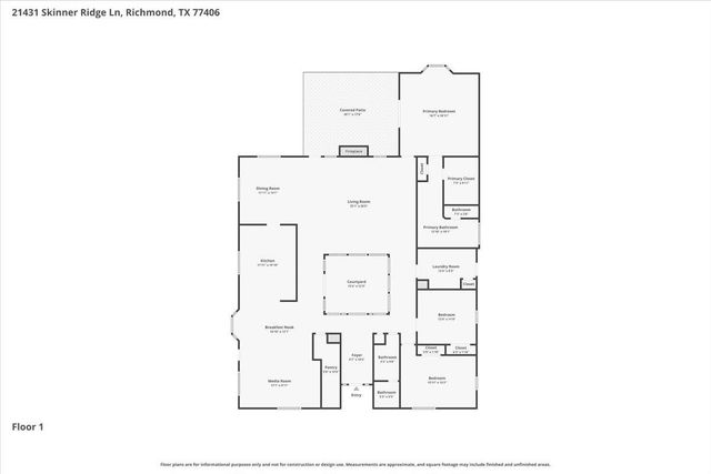 21431 Skinner Ridge Lane, Richmond, TX 77406