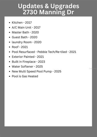 2730 MANNING DRIVE, Trinity, FL 34655