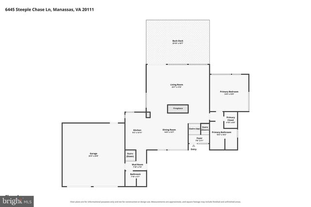 6445 STEEPLE CHASE LN, Manassas, VA 20111