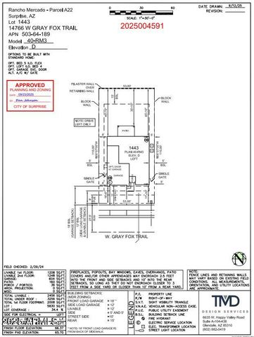 14766 W GRAY FOX Trail, Surprise, AZ 85387