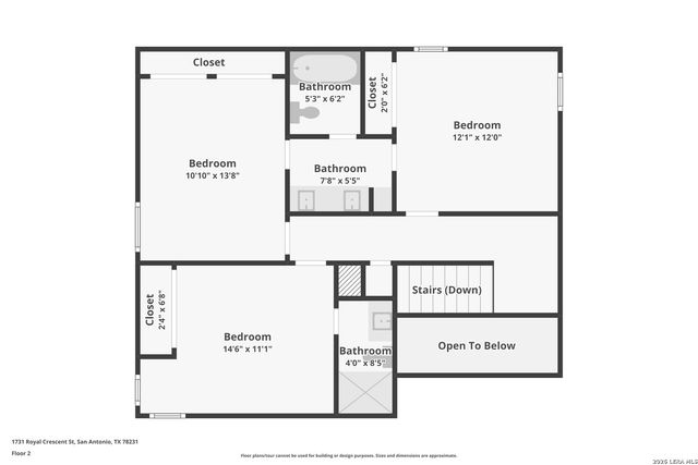 1731 ROYAL CRESCENT ST, San Antonio, TX 78231