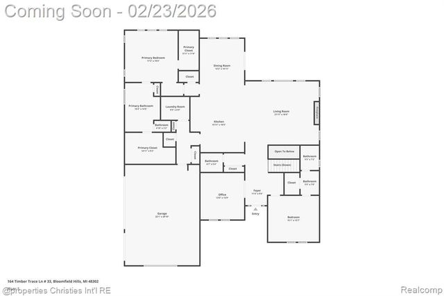 164 Timber Trace Lane, Bloomfield Hills, MI 48302