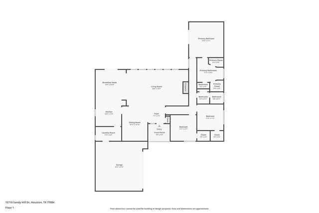 15710 Sandy Hill Drive, Houston, TX 77084