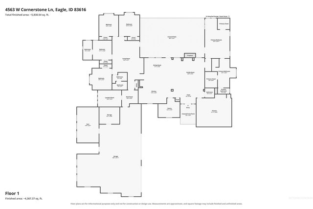 4563 W Cornerstone Lane, Eagle, ID 83616