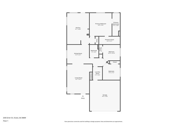 2545 Grier Circle, Evans, GA 30809