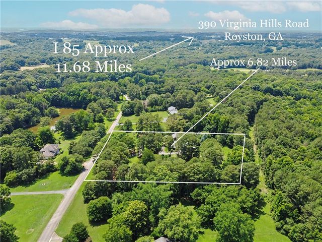 390 Virginia Hills Rd, Royston, GA 30662