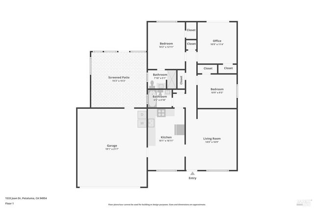 1533 Joan Dr, Petaluma, CA 94954