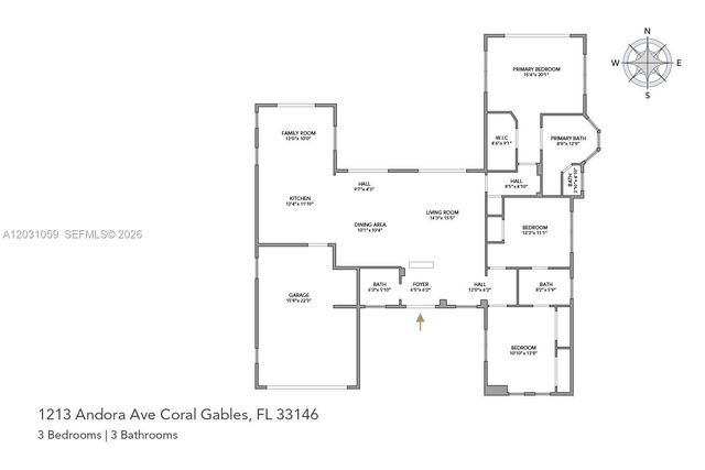 1213 Andora Ave, Coral Gables, FL 33146