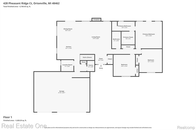 428 Pheasant Ridge Court, Brandon Charter Township, MI 48462