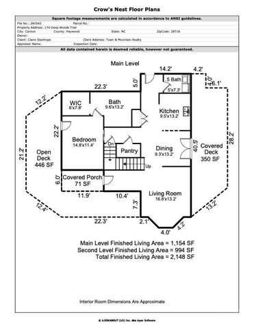 174 deep woods Trail, Canton, NC 28716