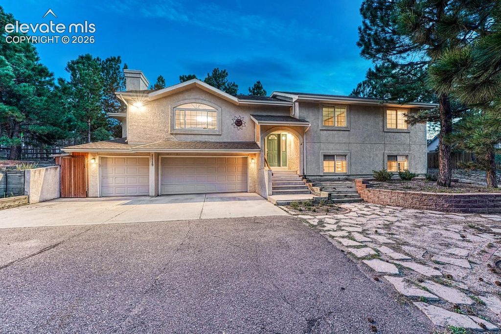 1115 Becky Drive, Colorado Springs, CO 80921 — exterior