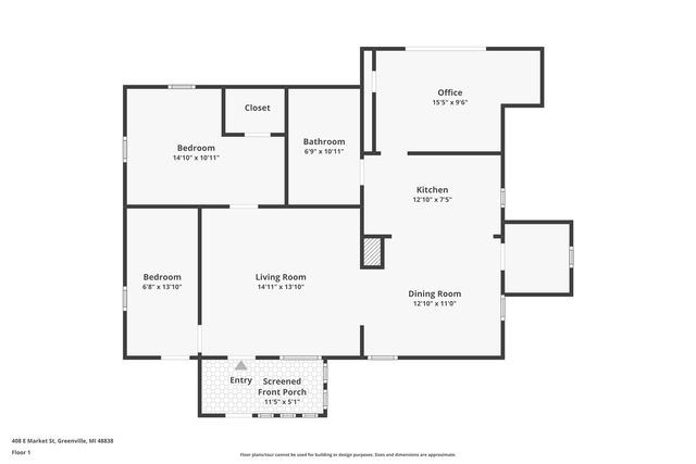 408 E Market Street, Greenville, MI 48838