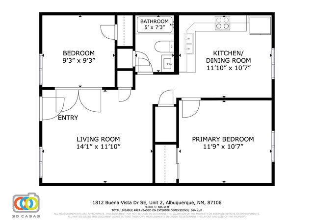 1812 Buena Vista Drive SE 4, Albuquerque, NM 87106