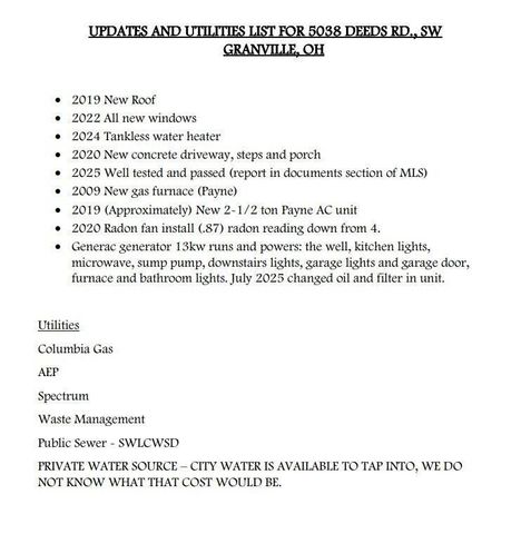 5038 Deeds Road SW, Granville, OH 43023