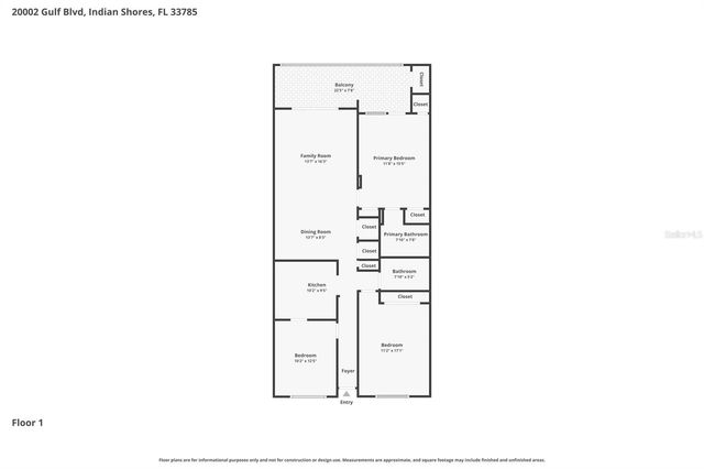 20002 GULF BOULEVARD 2705, Indian Shores, FL 33785
