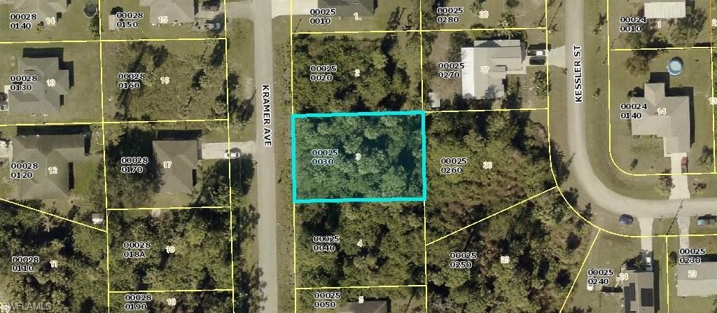 6116 Kramer AVE, FORT MYERS, FL 33905 — exterior