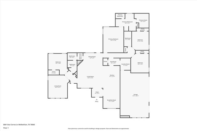 6061 Dos Cerros Lane, Midlothian, TX 76065