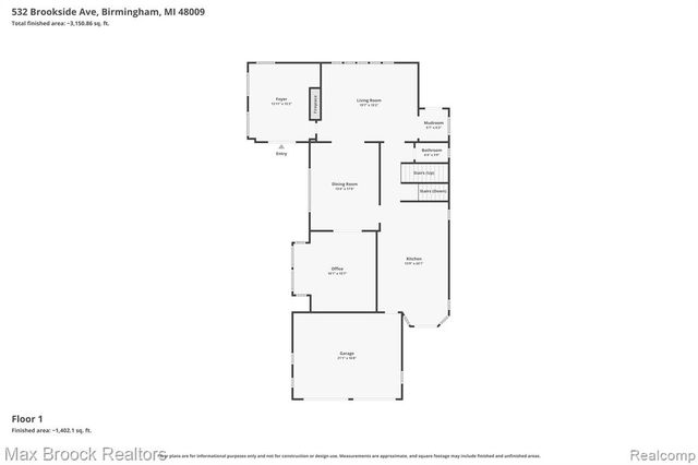 532 Brookside Avenue, Birmingham, MI 48009