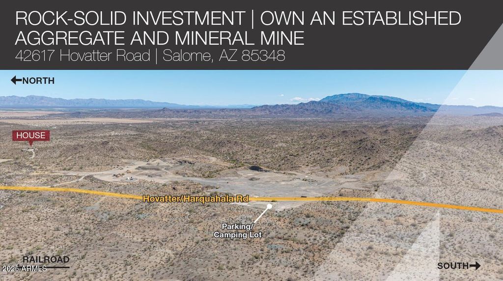 42617 Hovatter Road -, Salome, AZ 85348