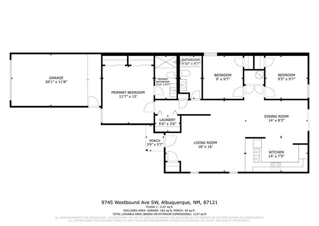 9745 Westbound Avenue SW, Albuquerque, NM 87121